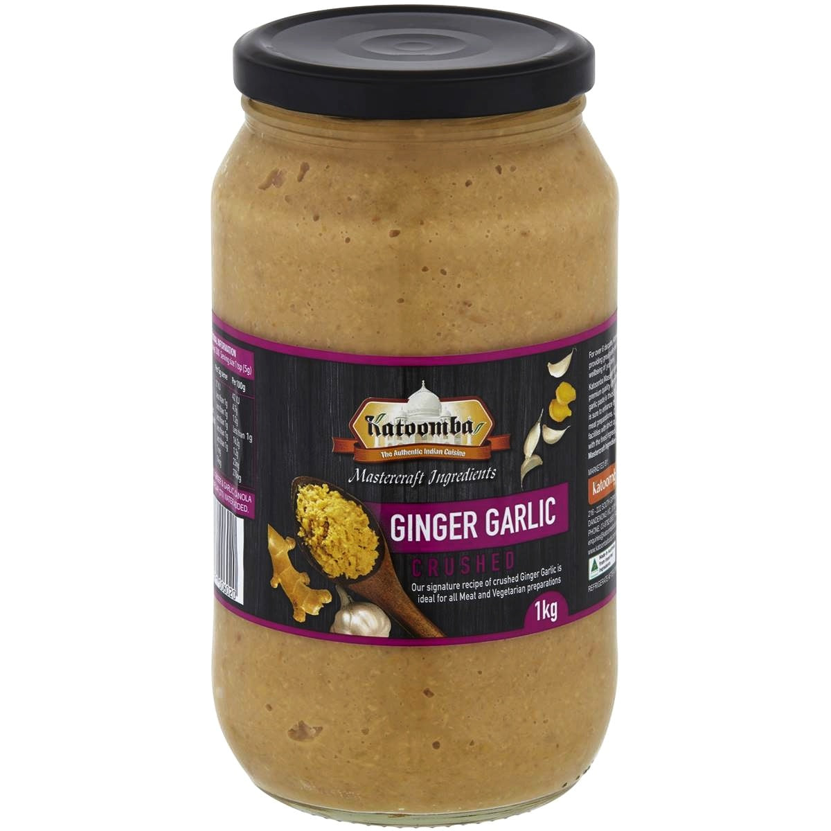 Katoomba Ginger & Garlic Paste 1kg