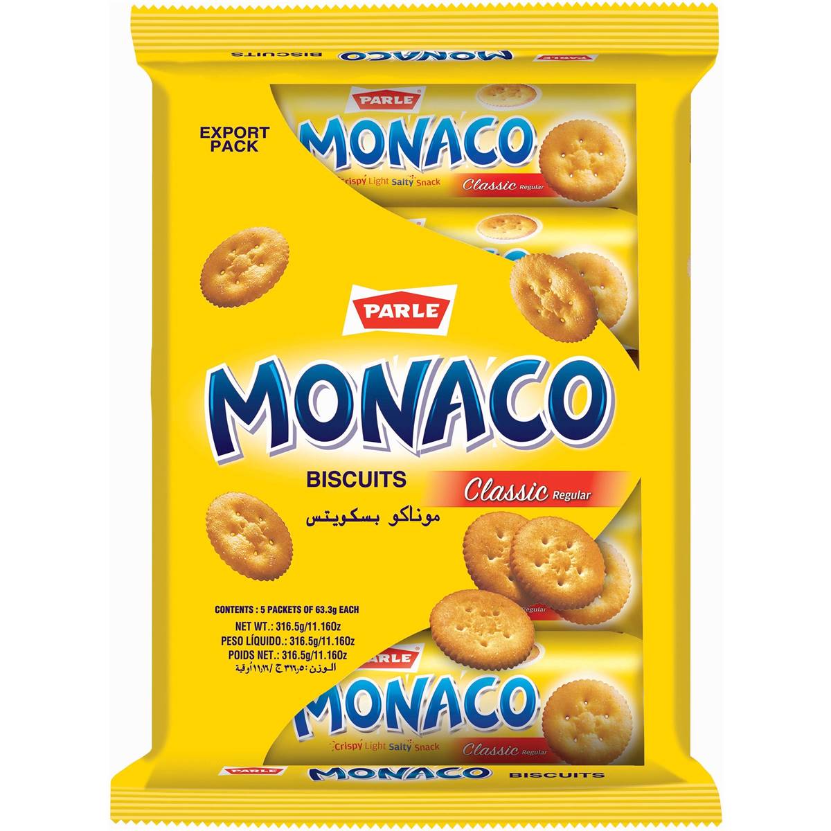 Parle Monaco Biscuits Family Pack