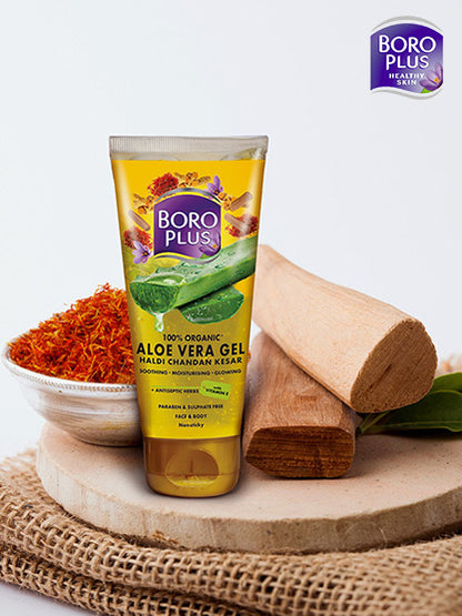 Boroplus AloeVera Haldi Chandan Kesar Gel 150gm