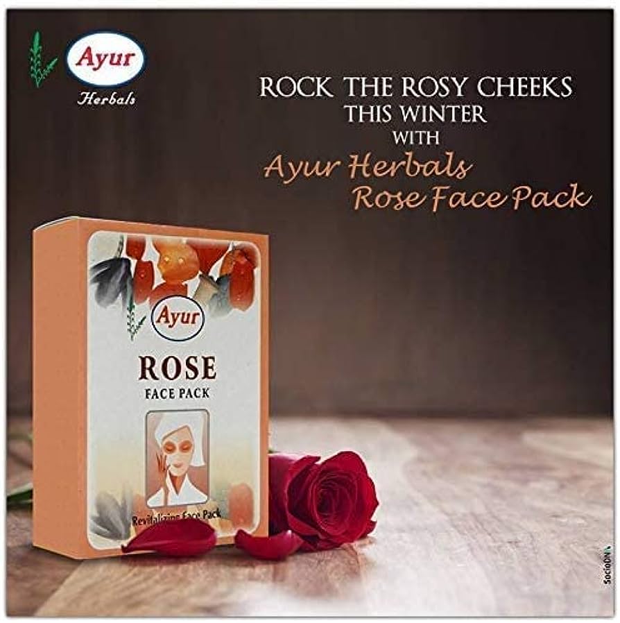 Ayur Rose Face Pack 100gm