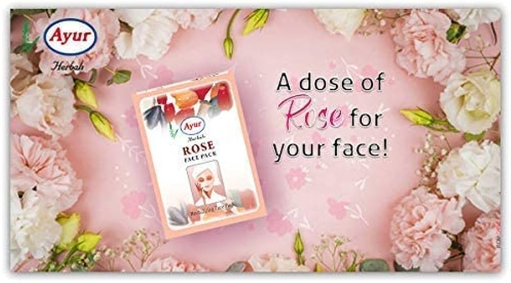 Ayur Rose Face Pack 100gm