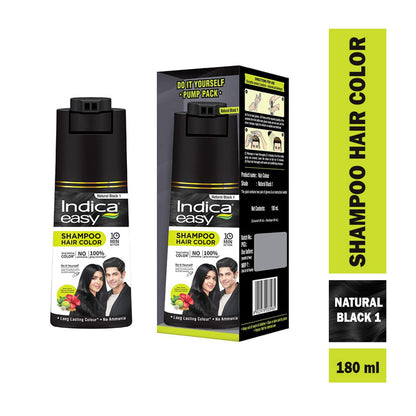 Indica Easy Hair Colour Shampoo 180ml