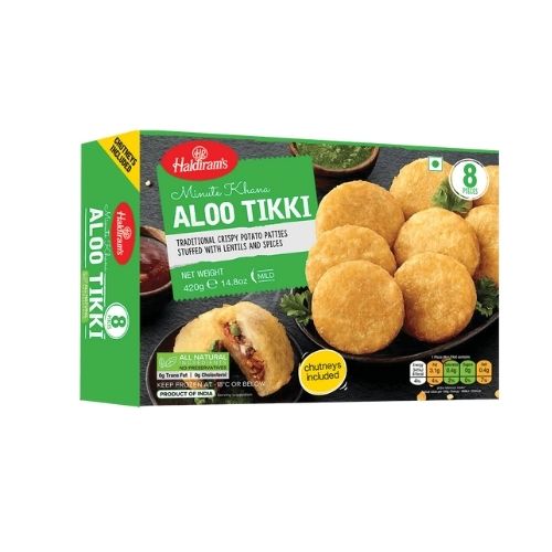 Haldiram Aloo Tikki 420gm