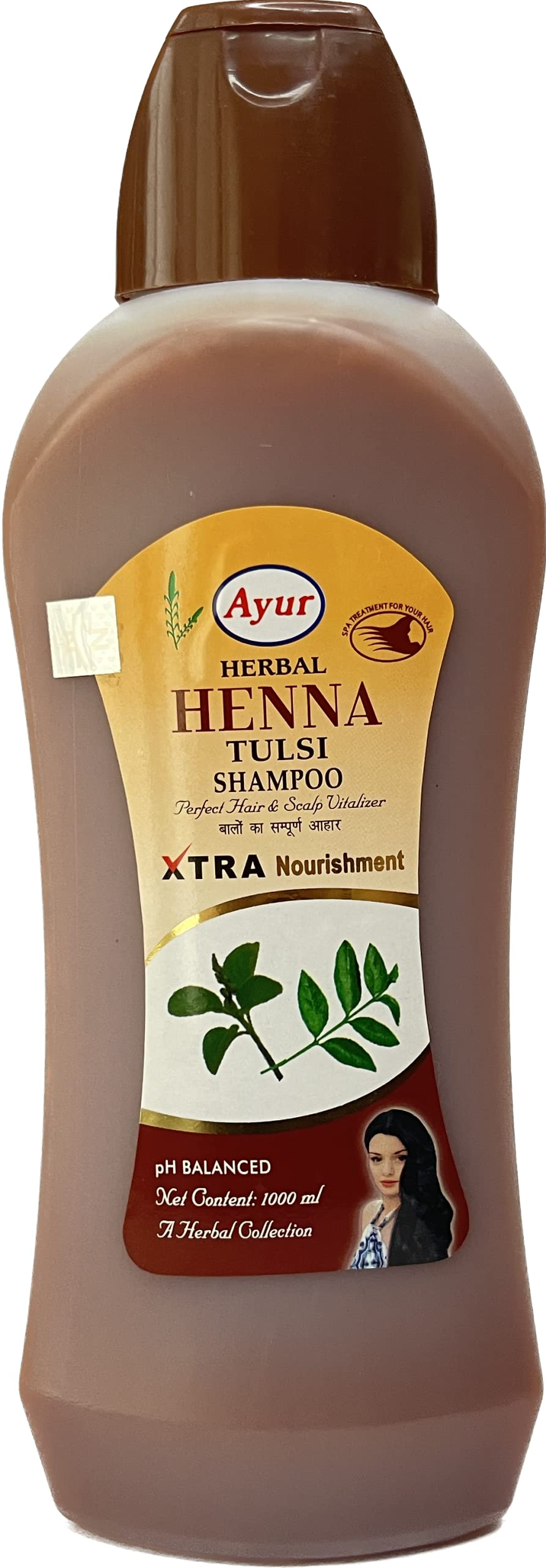 Ayurv Henna Tulsi Shampoo 500ml