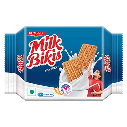 Britannia Milk Bikis (Biscuits) Value Pack 6x90g