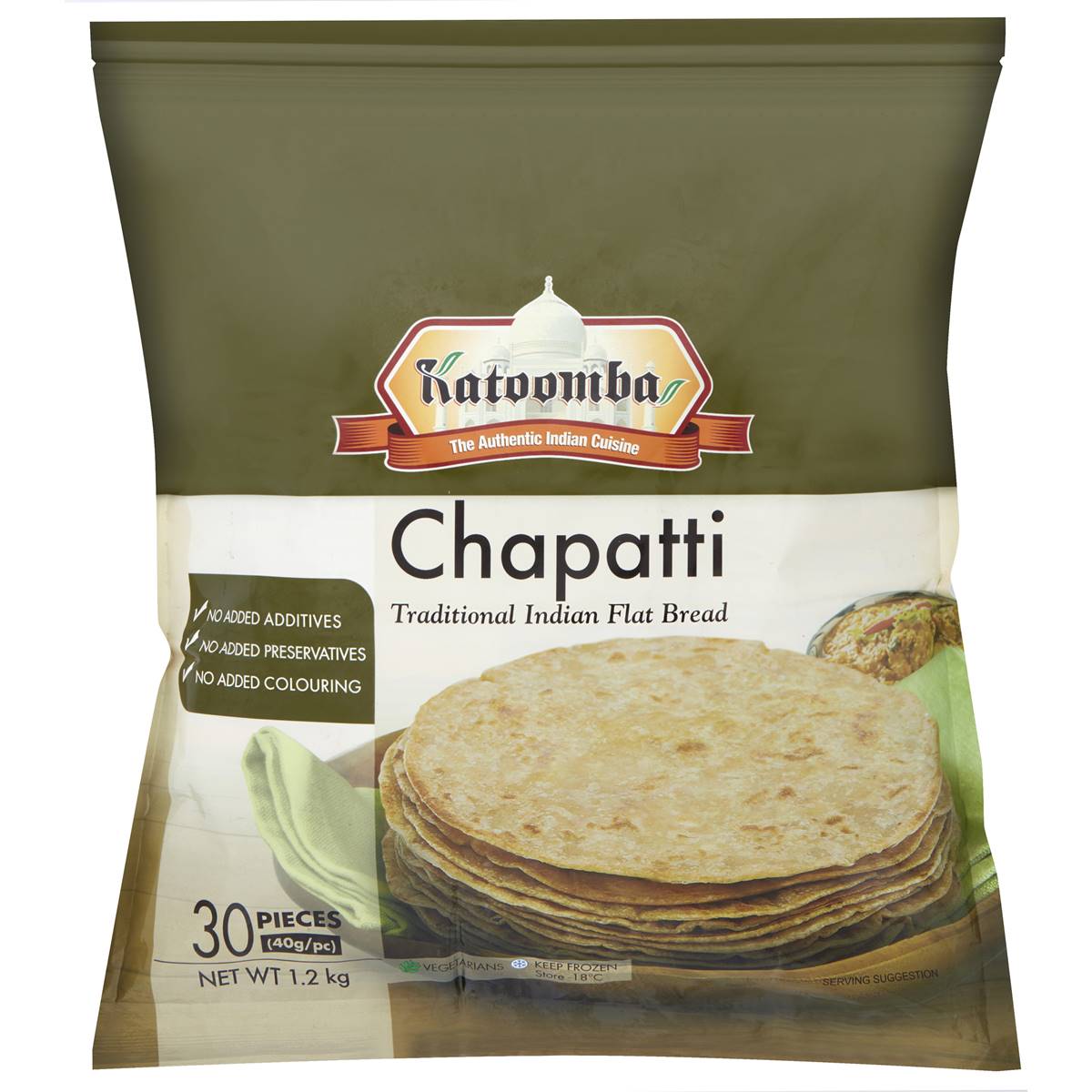 Katoomba Chapatti [frozen] 30pcs