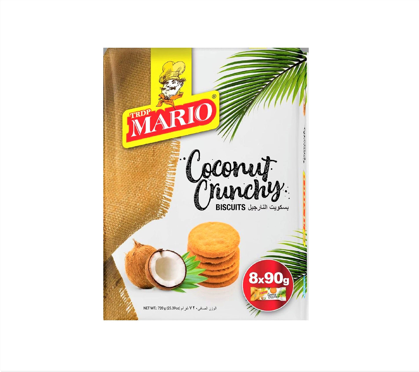 Mario Coconut Crunchy Biscuits 720gm