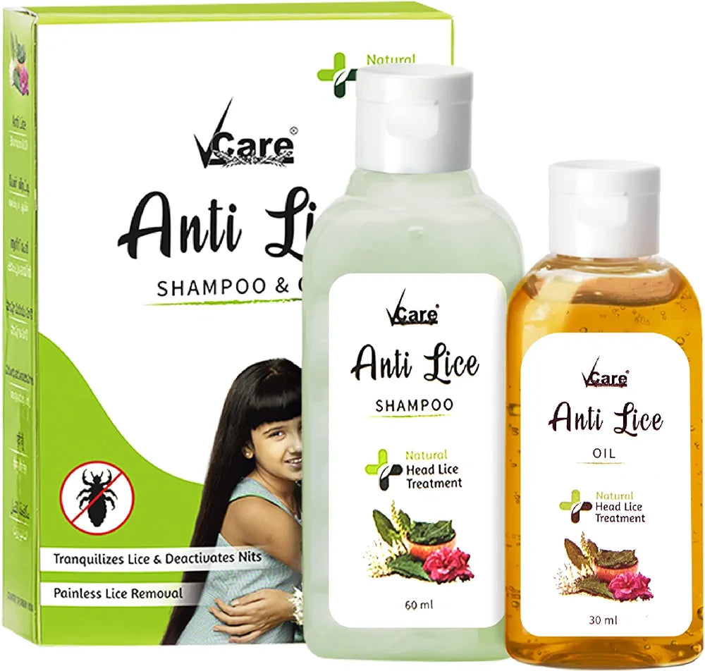 VCare Anti Lice Shampoo and Oil 90ml