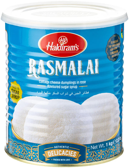 Haldiram Rasmalai Can 1kg