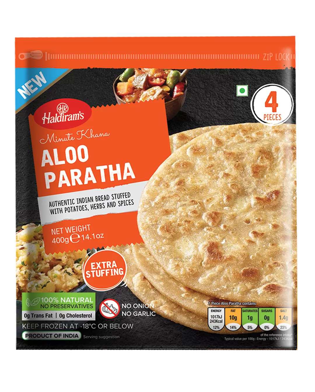 HR Aloo Gobhi Parantha