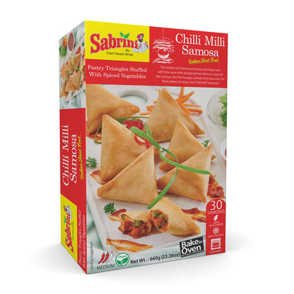 Sabrini Chilli Milli Samosa 660gm