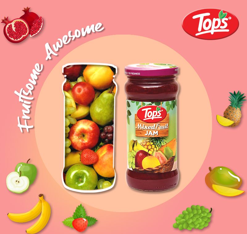 Tops Mixed Fruit Jam 475gm