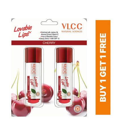 VLCC Strawberry Lip Balm (1+1)