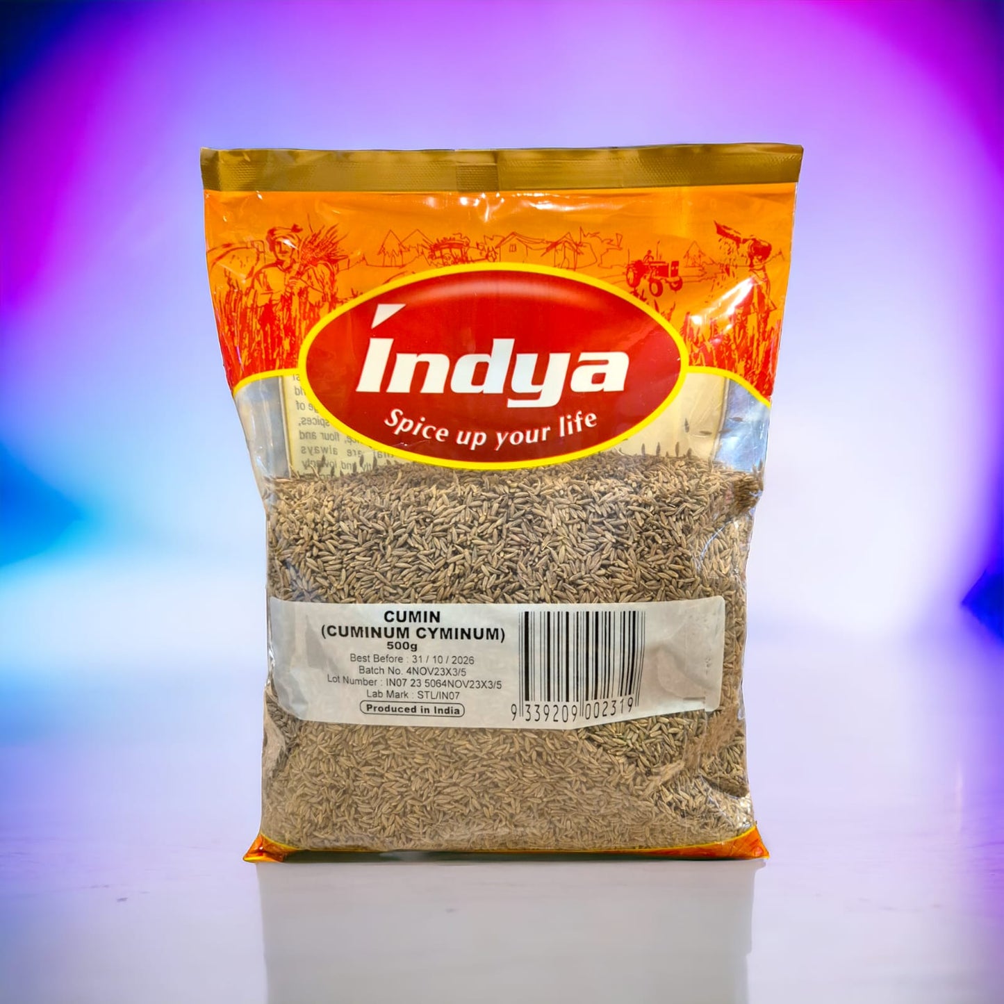 Indya Cumin Seeds 500gm