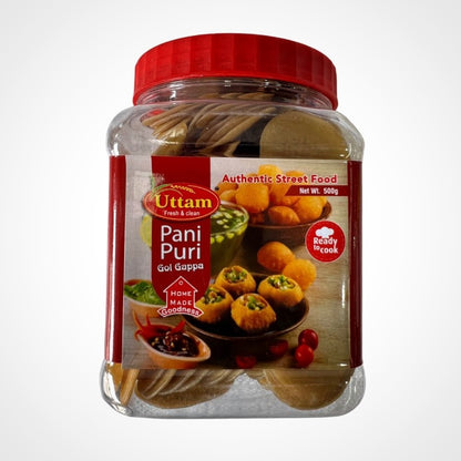 Uttam Pani Puri Chips Jar 1kg