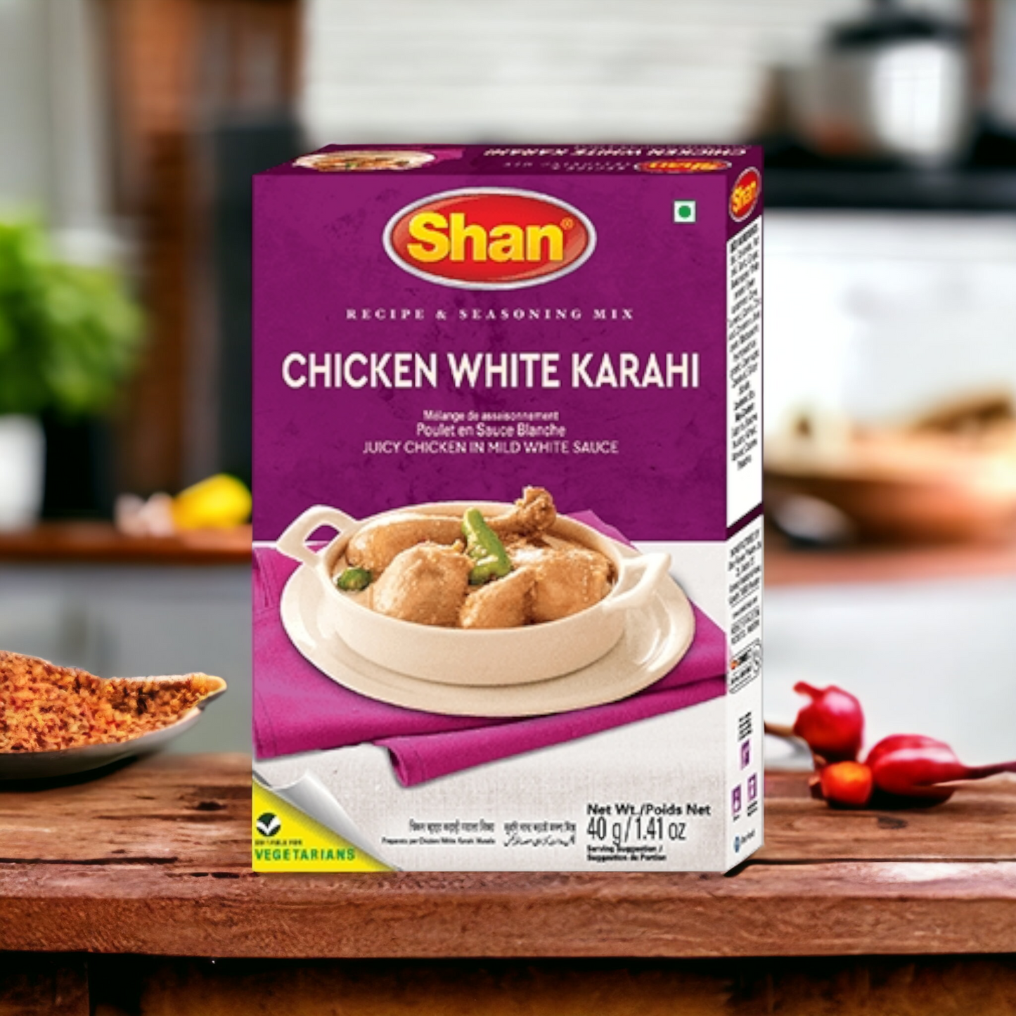 Shan Chicken White Karahi Masala 40g