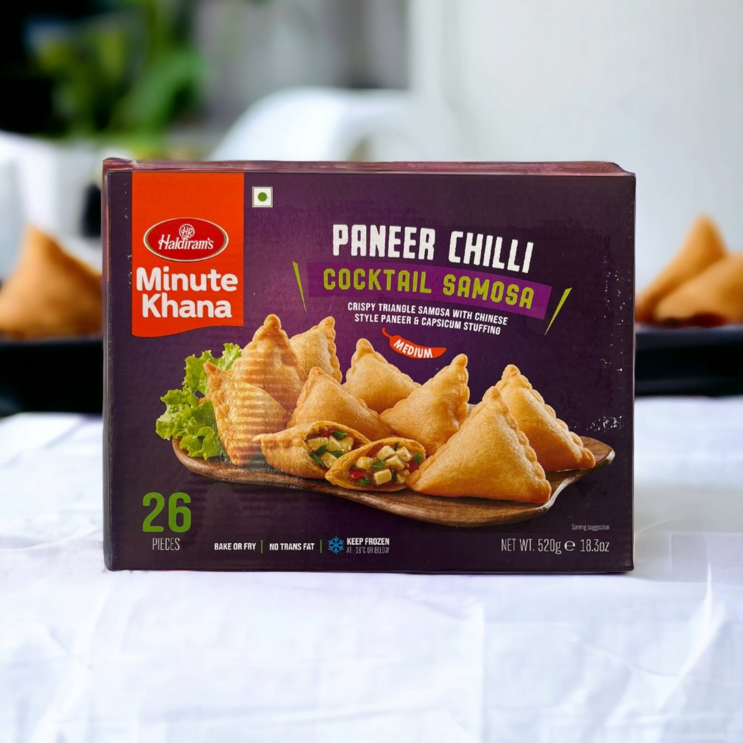 HR Cocktail Paneer Samosa 500gm