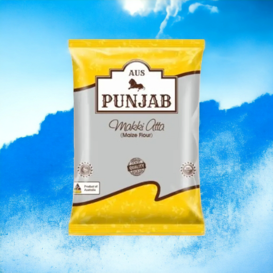 Aus Punjab Makki Atta Miaze Flour 2kg