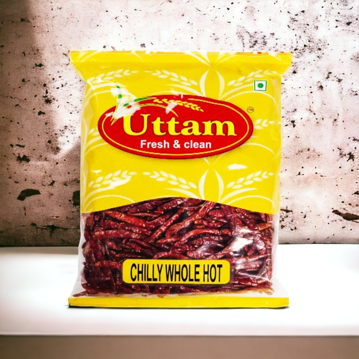 Uttam Chilli Whole with Stem 100gm