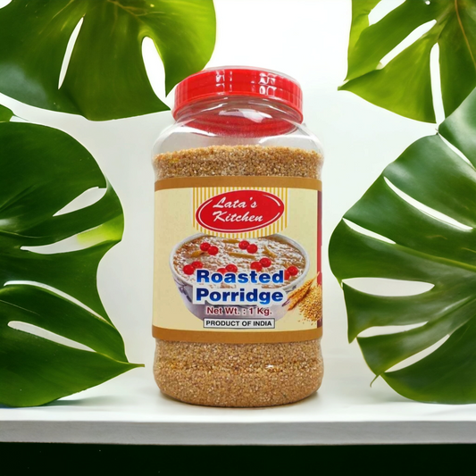 Lata's Kitchen Dalia (Roasted Porridge) 1kg Jar