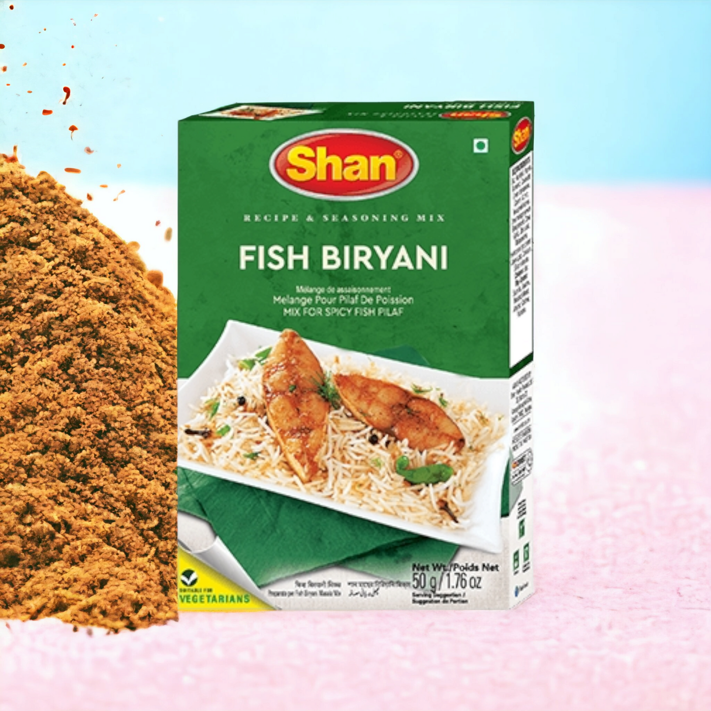 Shan Fish Briyani Masala 50gm