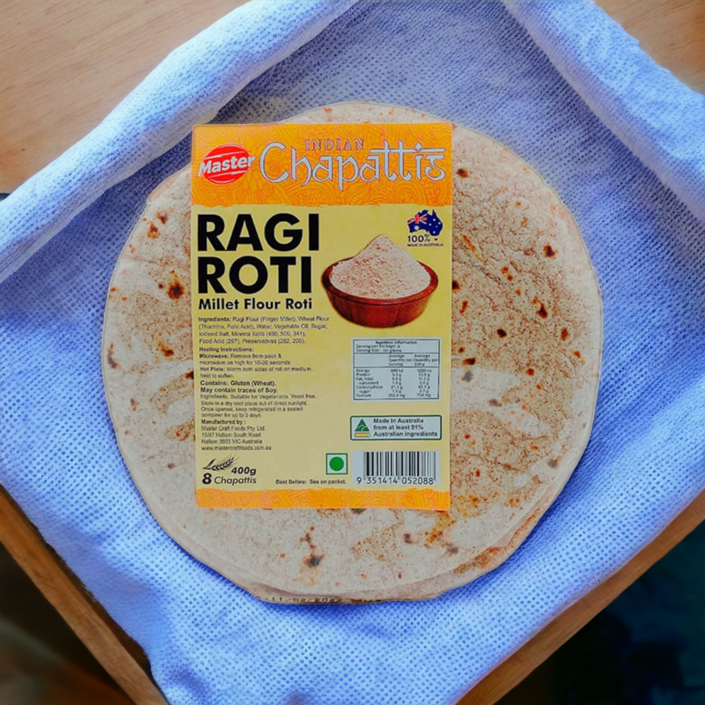 Master Ragi Roti