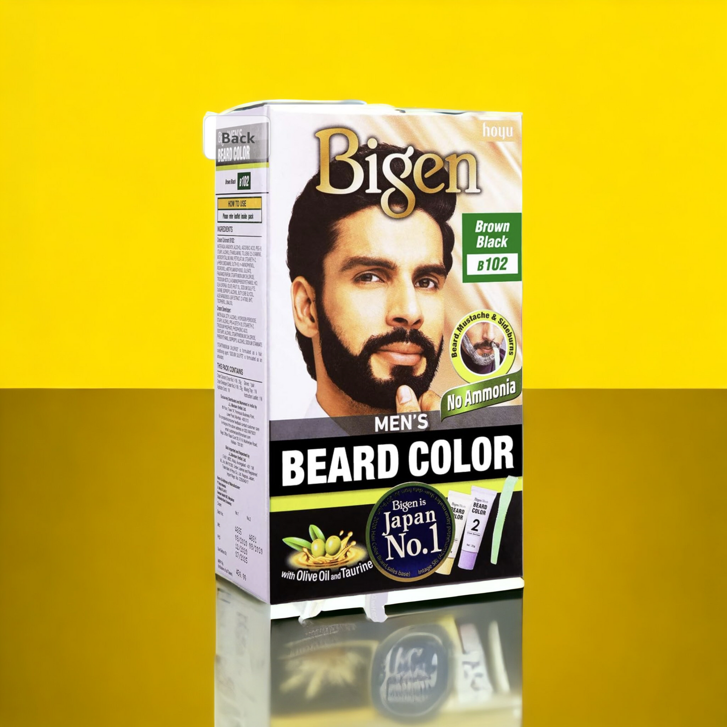 Bigen Beard Colour Brown Black B102