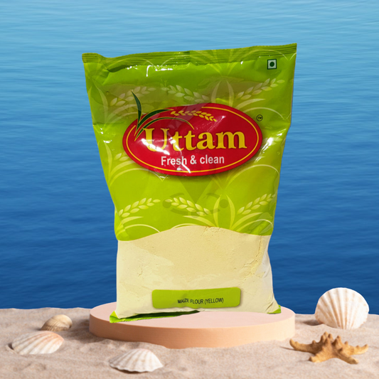 Uttam Maize Flour Yellow 900gm