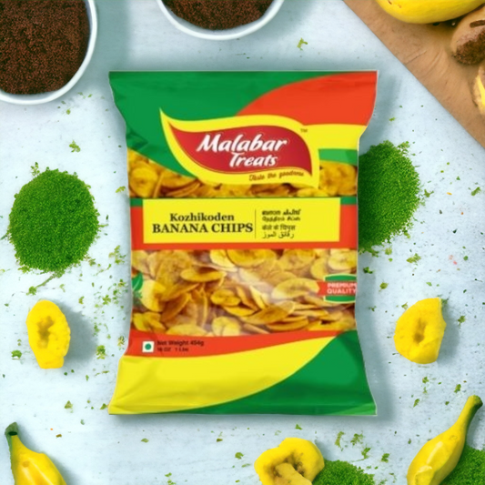 Malabar Treats Kozhikode Banana Chips 200g