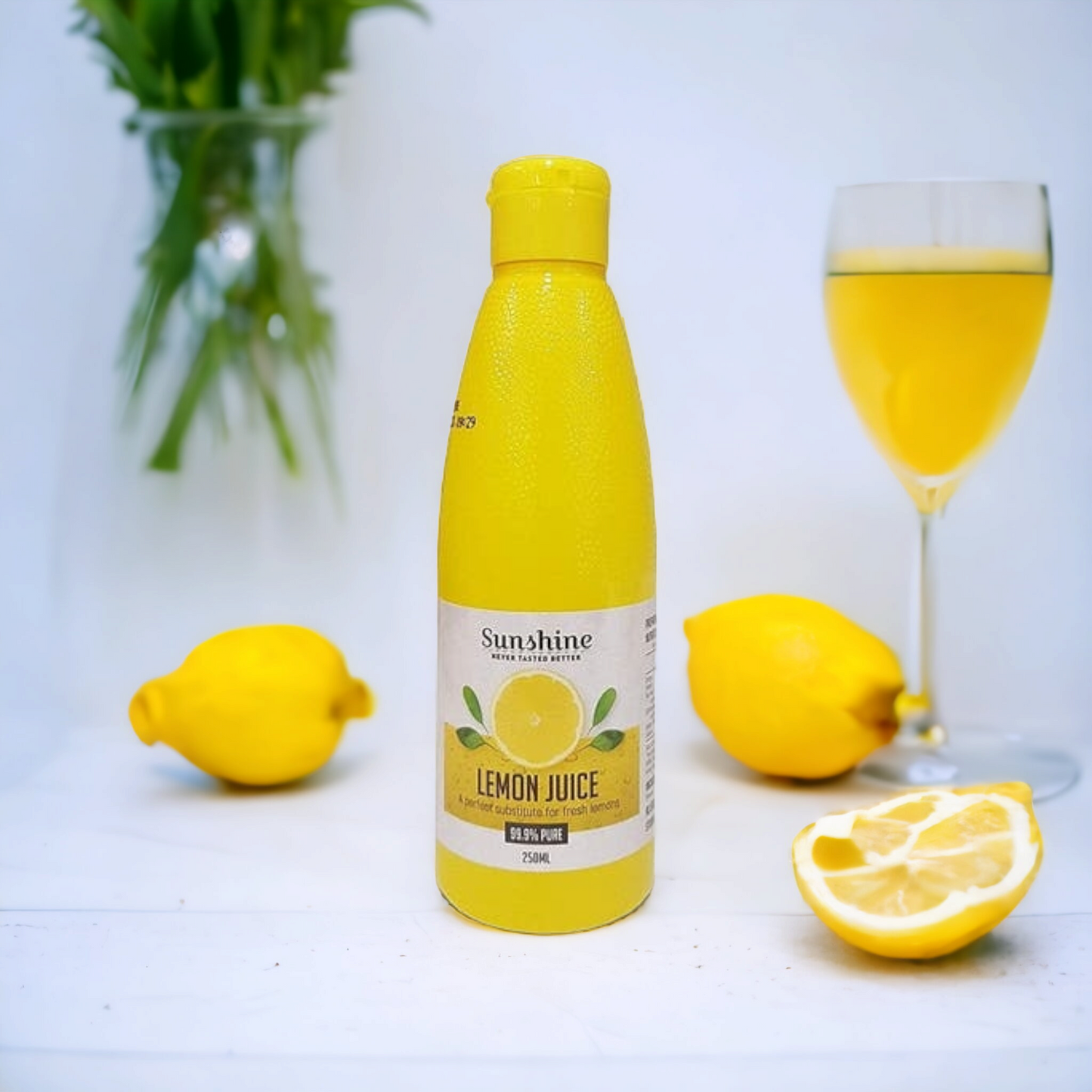 Sunshine Lemon Juice Bottle 250ml