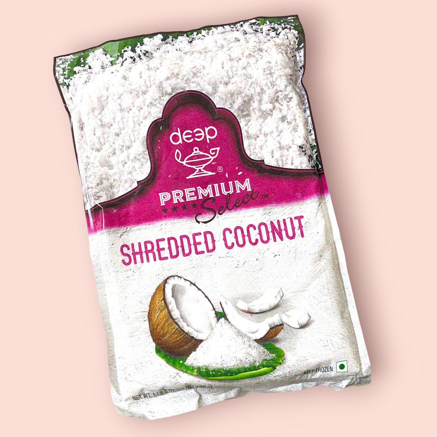 DEEP Frozen Shredded Coconut 340gm