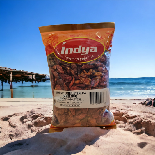 Indya Whole Bird Eye Chilli 100gm