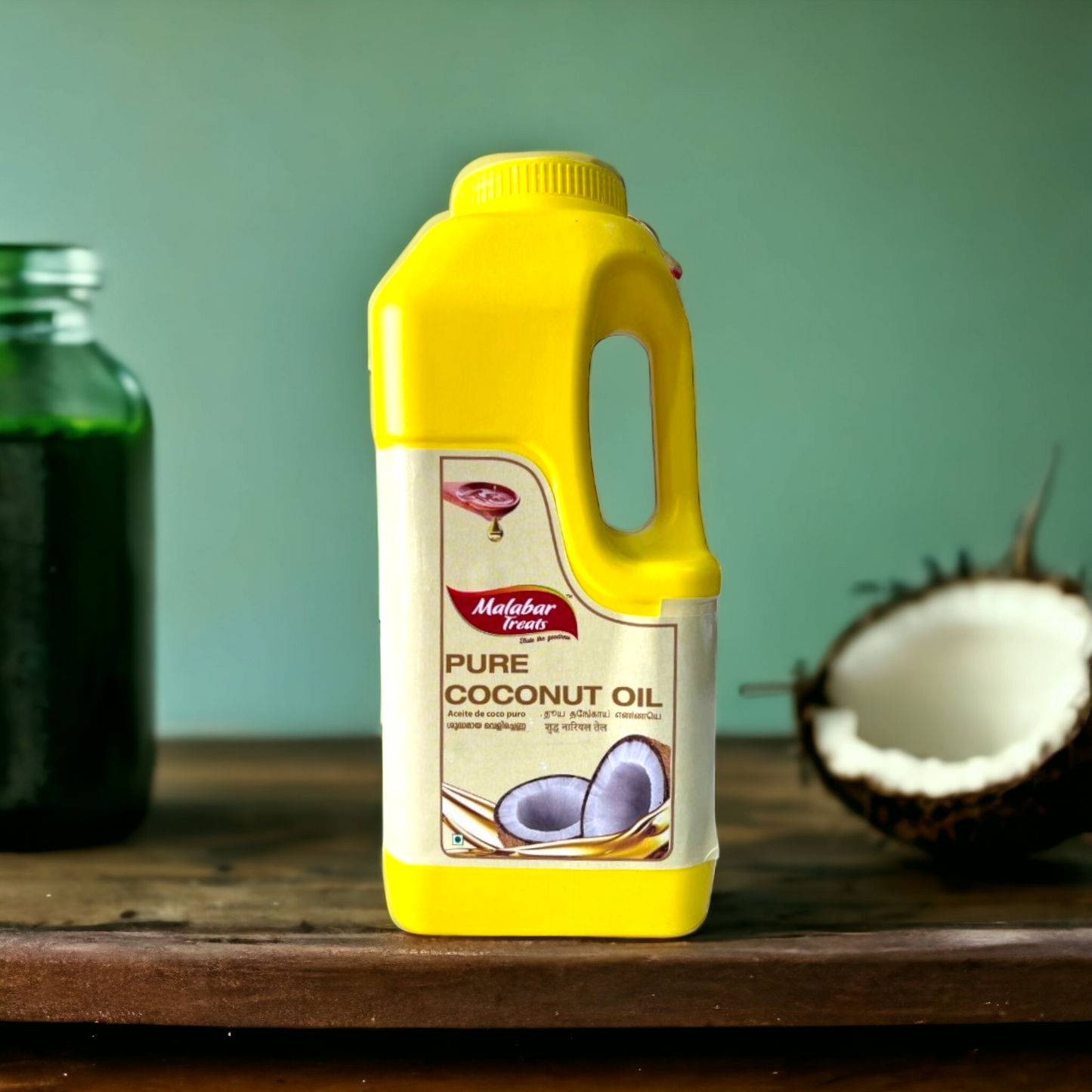 Malabar Treats Pure Coconut Oil 1ltr