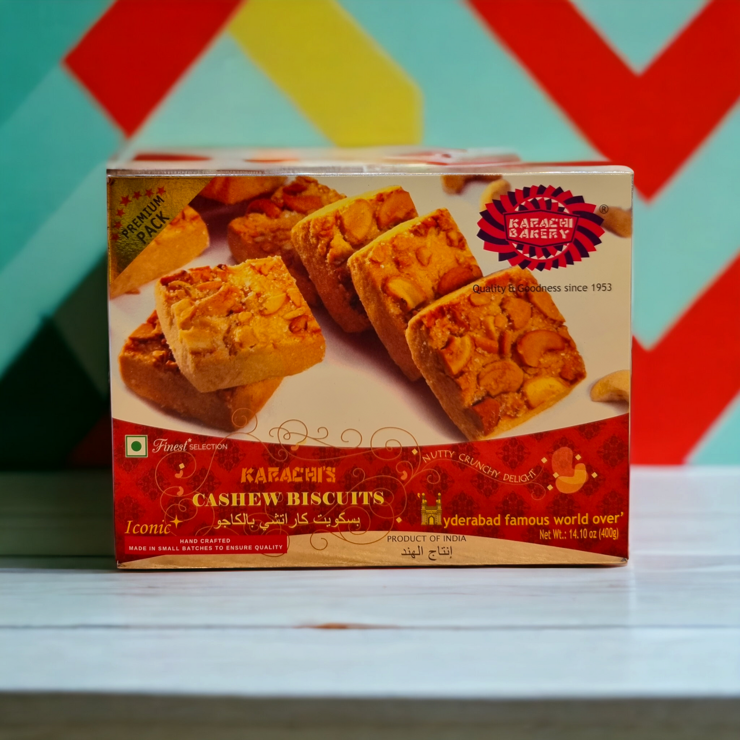 Karachi Bakery Cashew Biscuits 400gm