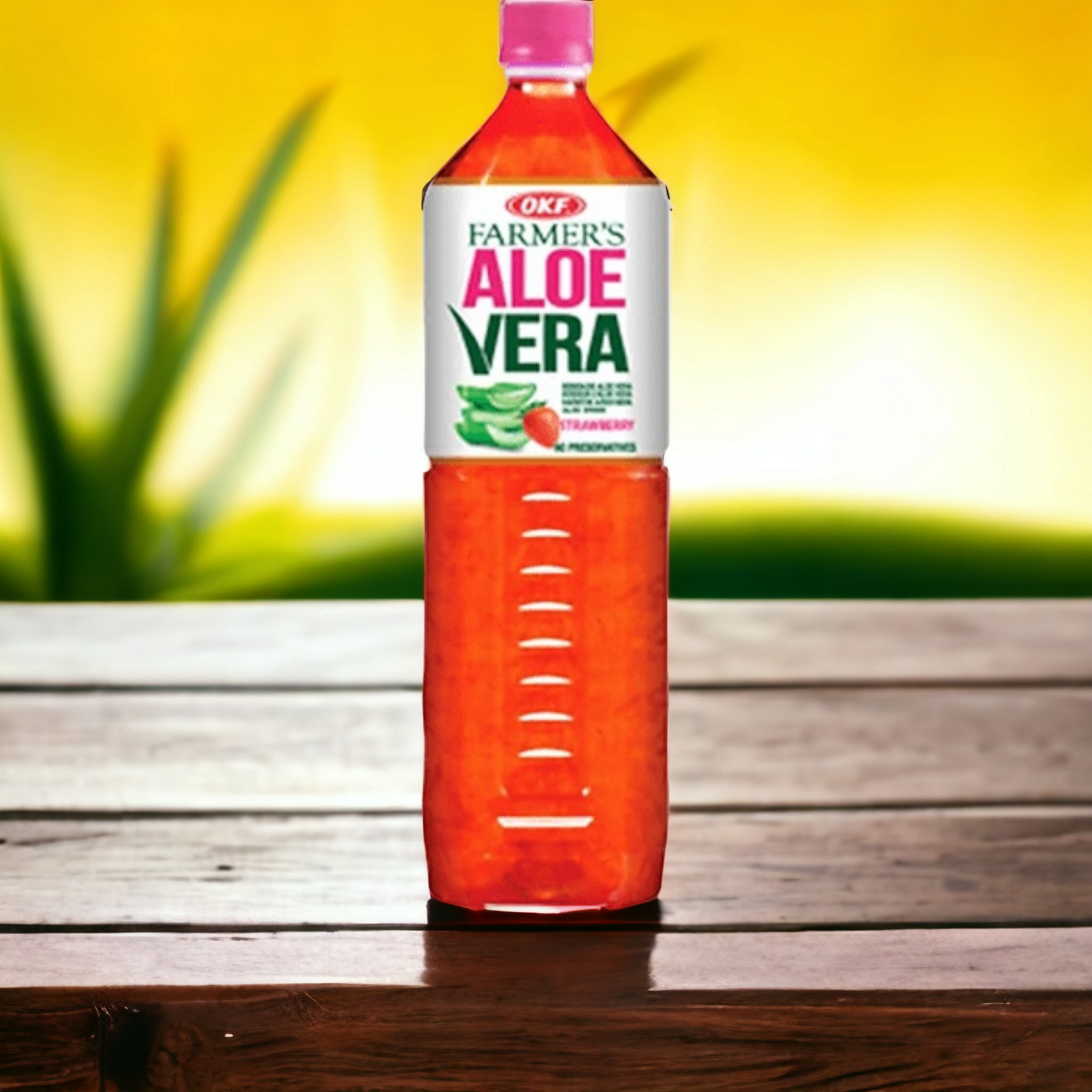 OKF Aloe Vera Strawberry 1.5L