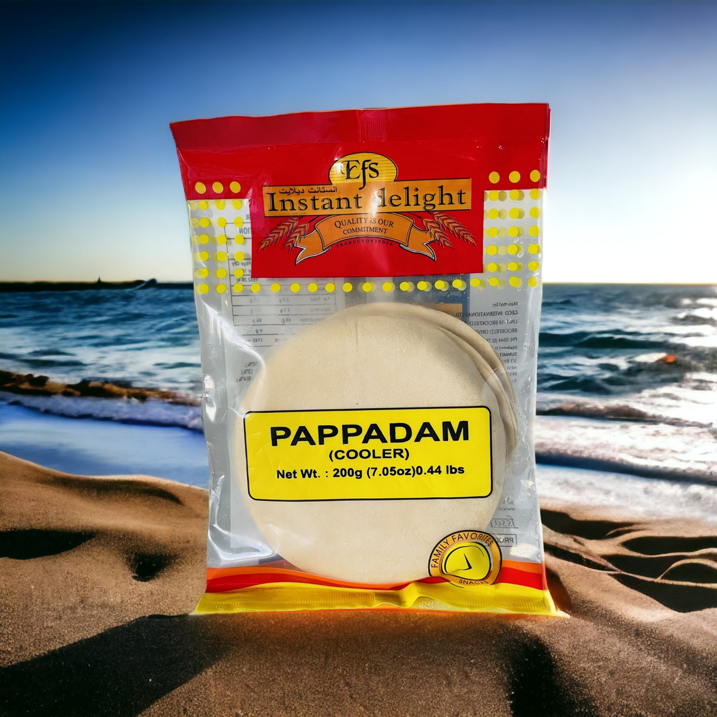 Instant Delight Pappadam 200gm