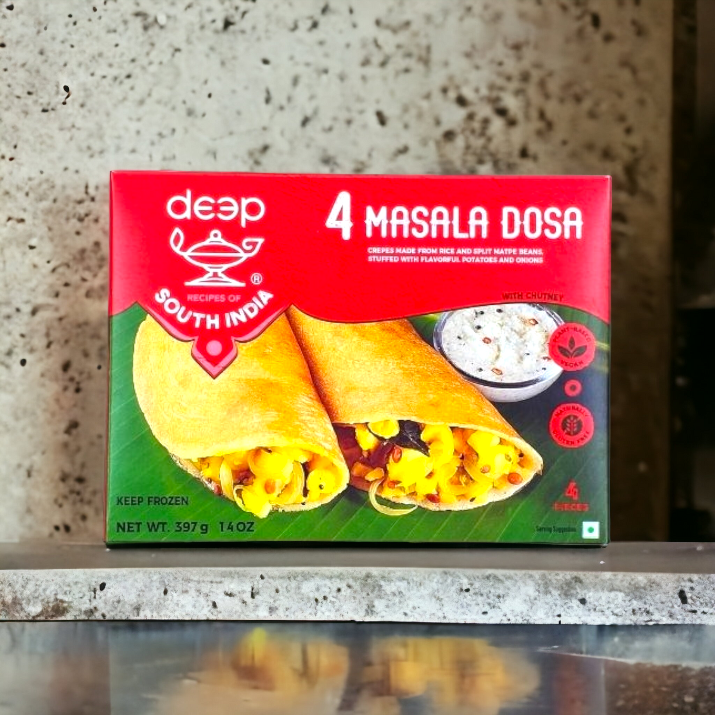 Deep Masala Dosa 4pcs. 397gm