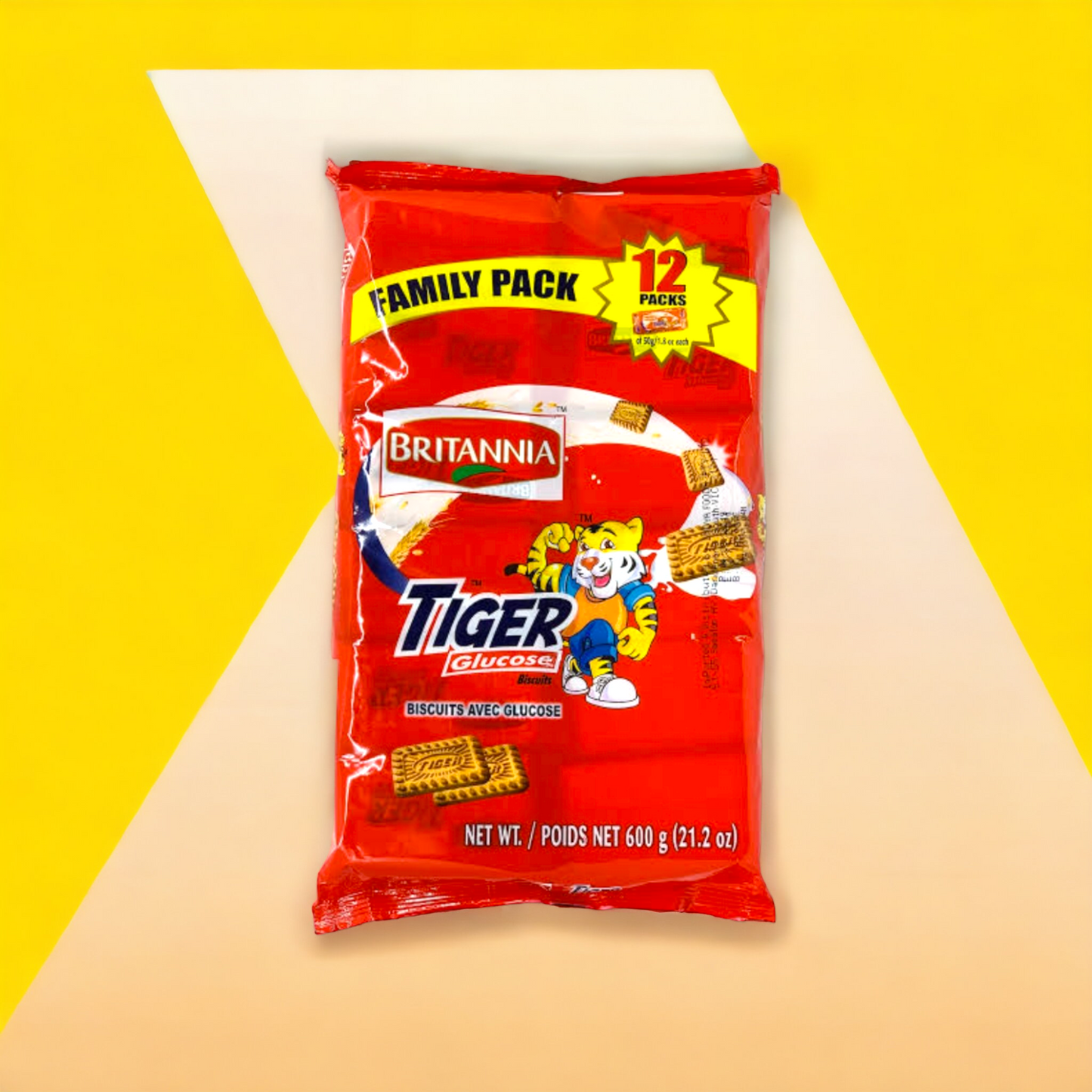 Britania Tiger Glucose Biscuit 12x50g