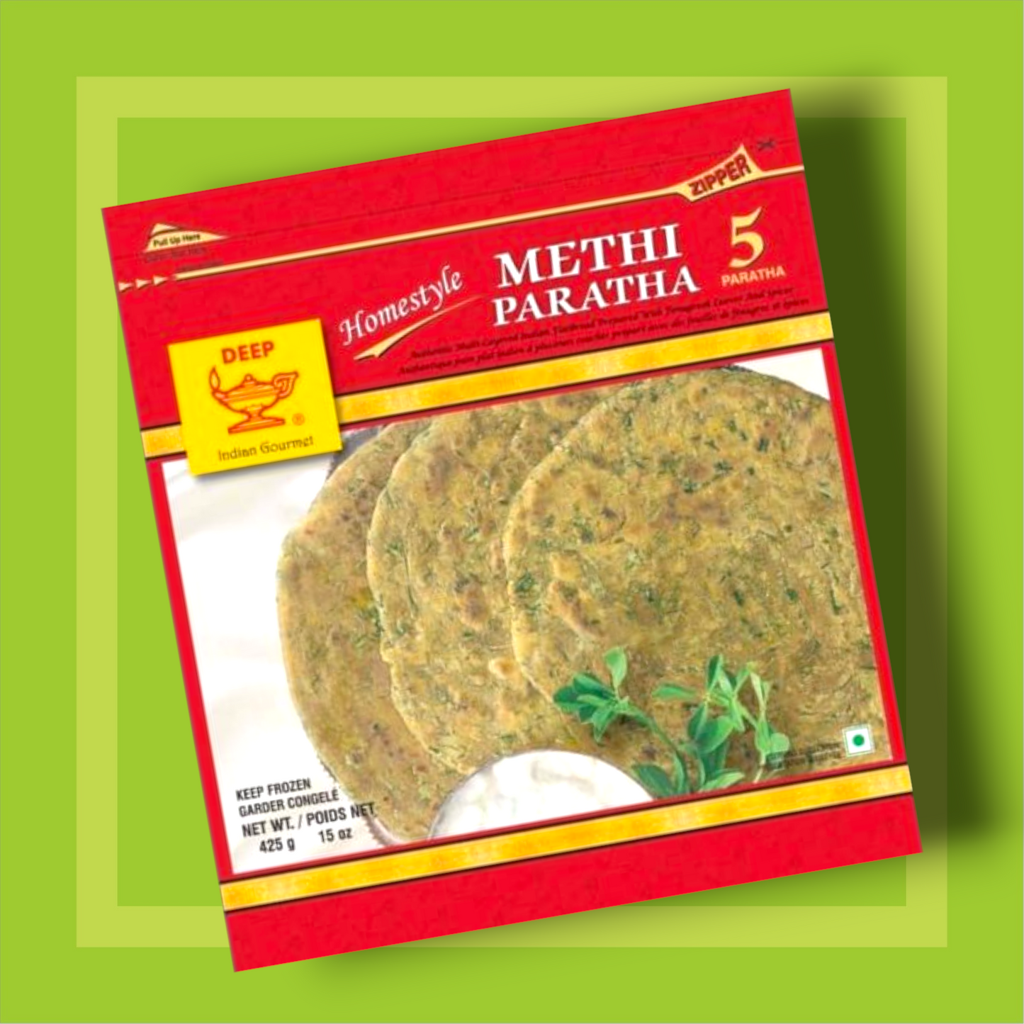 Deep Methi Parantha