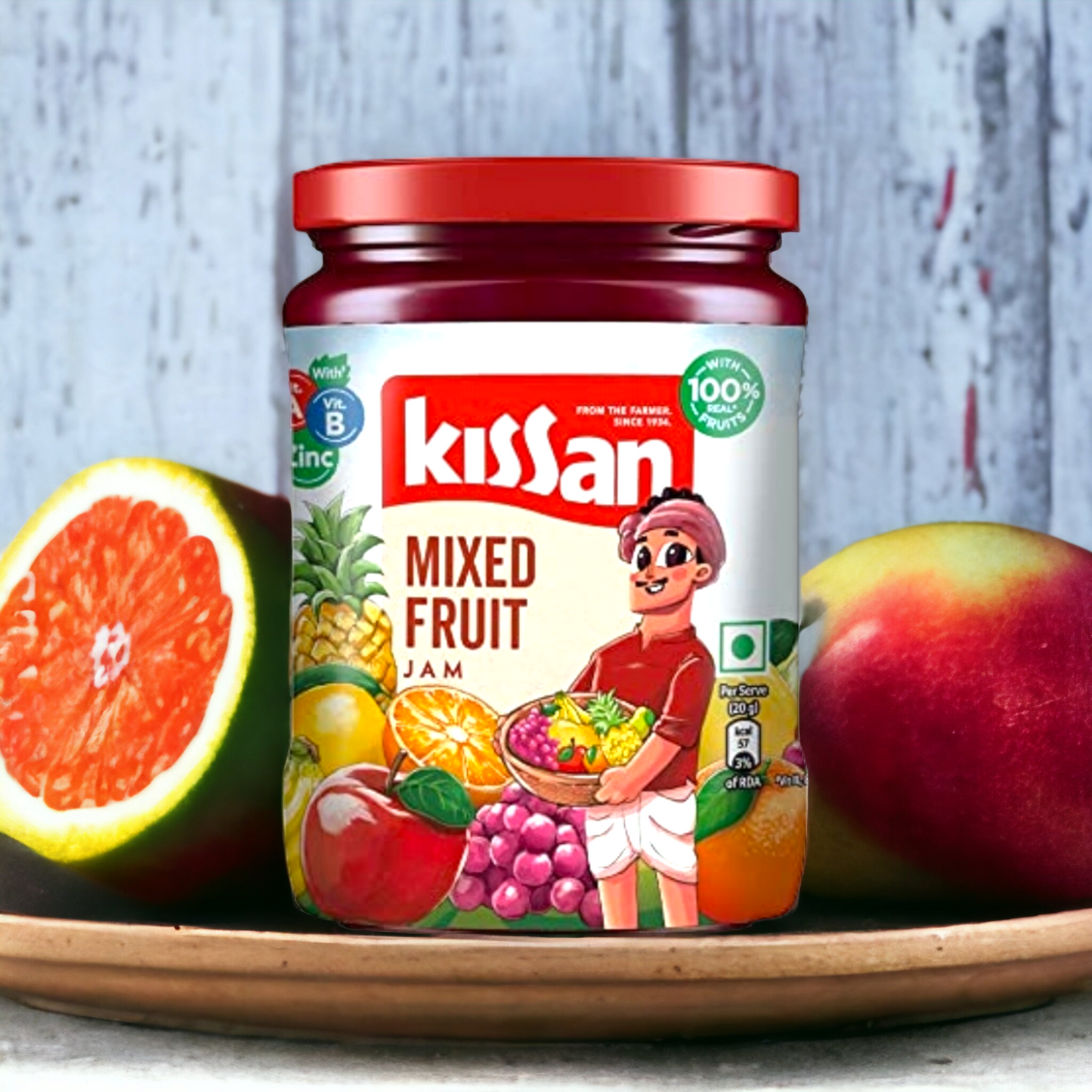 Kissan Mixed Fruit Jam 500gm