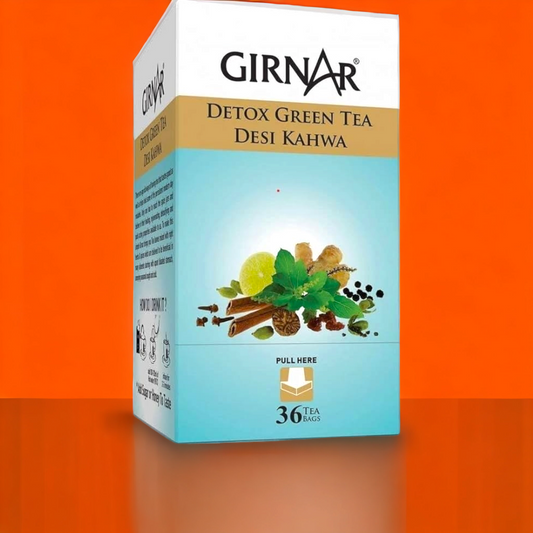 Girnar Detox Green Tea 36 Teabags