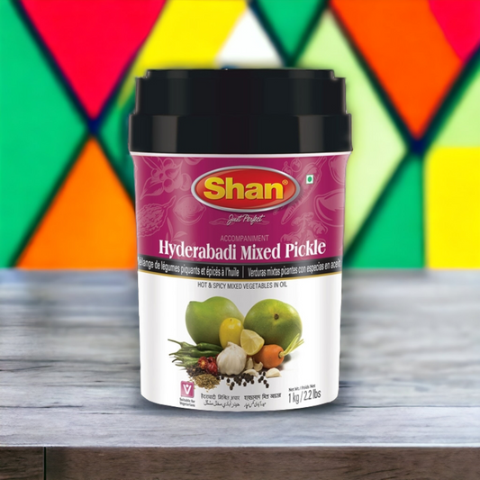 Shan Hyderabadi (Hot & Spicy) Pickle 1kg