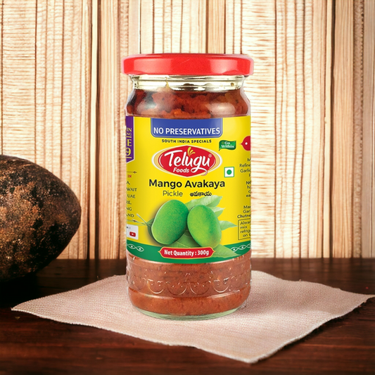 Telugu Mango Avakaya pickle 300gm