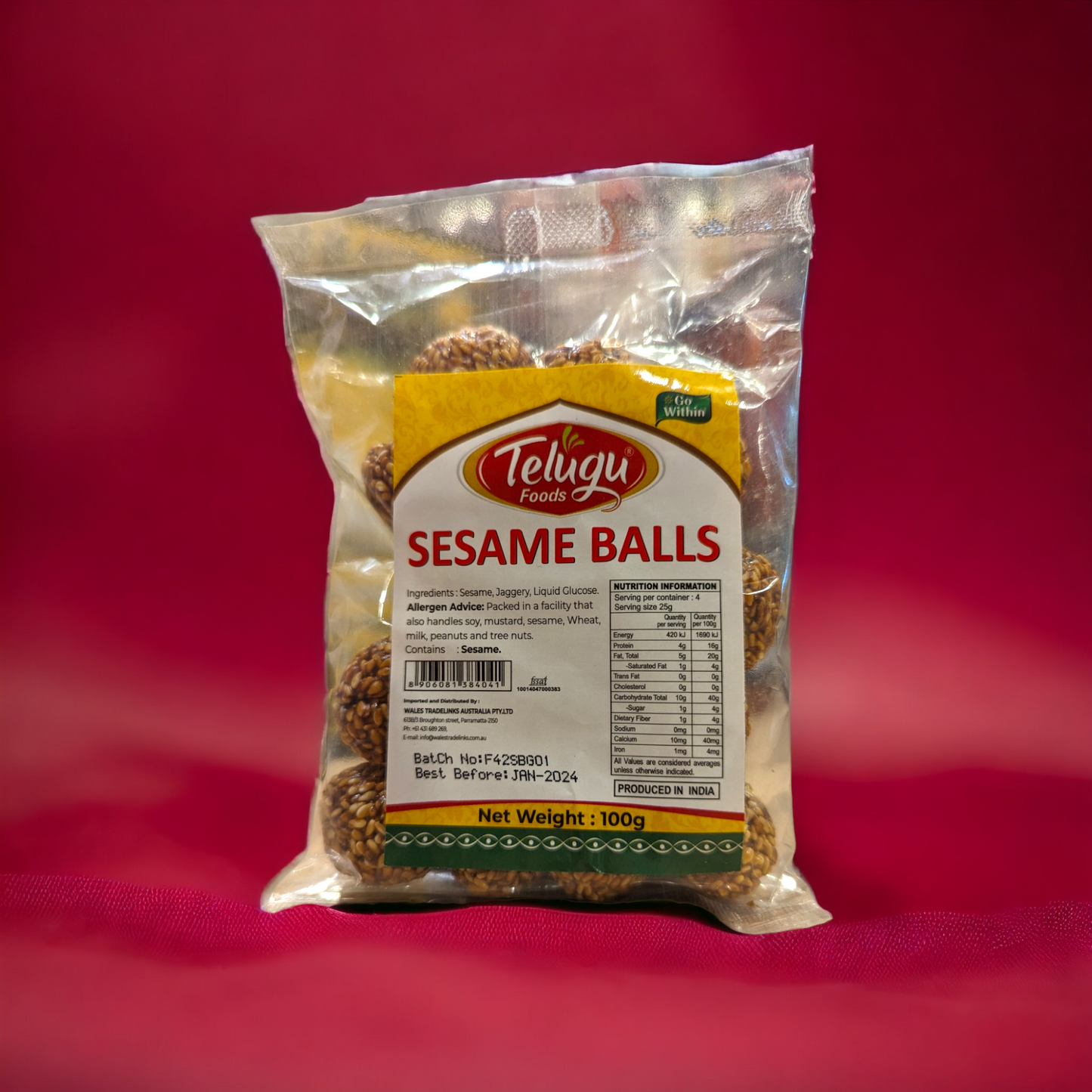 Telugu Sesame Balls