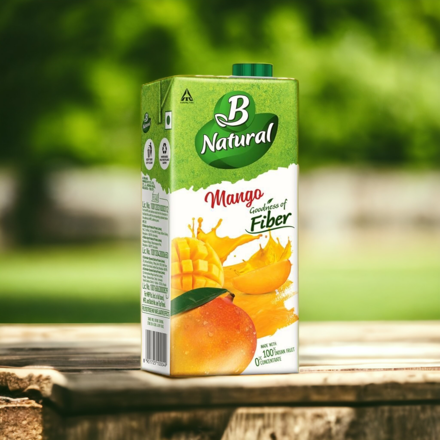 B Natural Mango Juice 1ltr