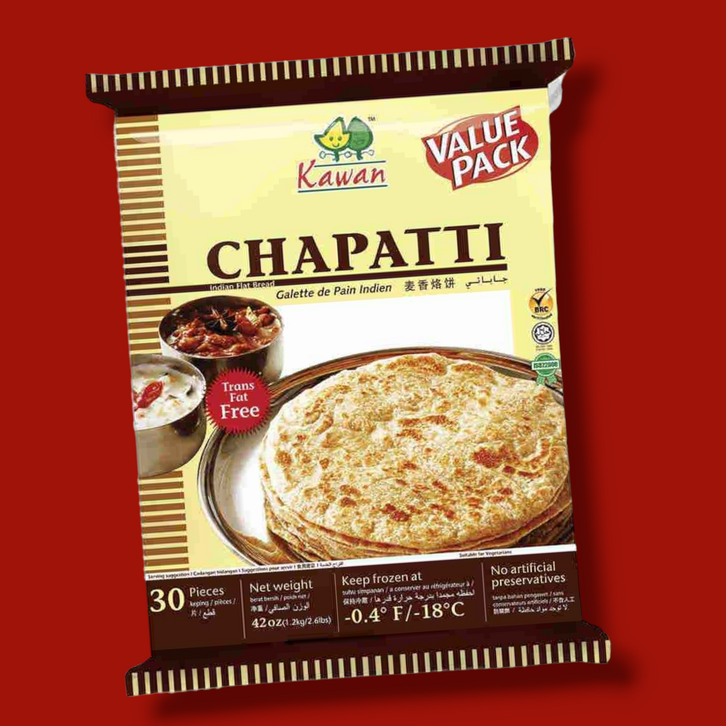 Kawan Frozen Chapatti