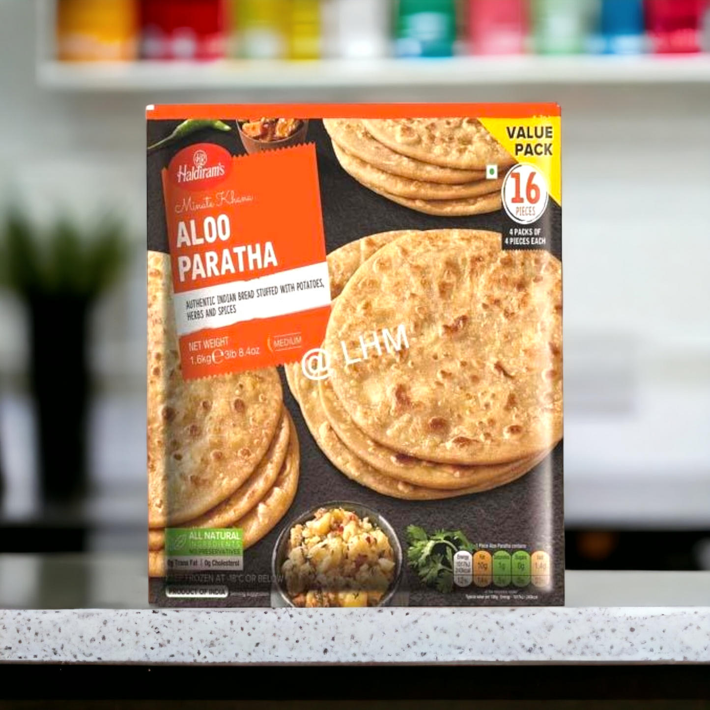 Haldiram Aloo Pyaz Parantha 1.6kg