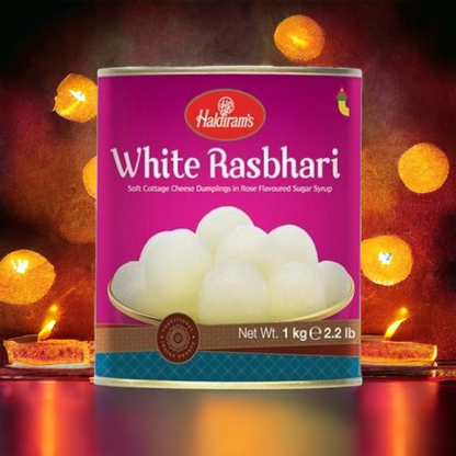 Haldiram White Rasbhari Can 1kg