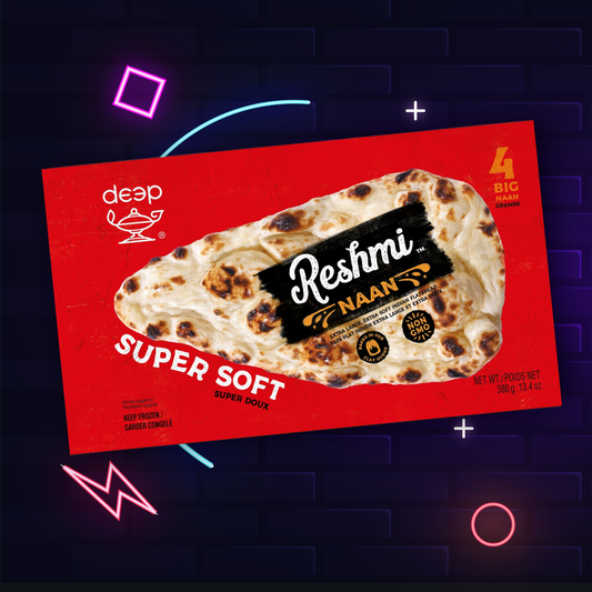 Deep Reshmi Garlic Naan 4pcs.