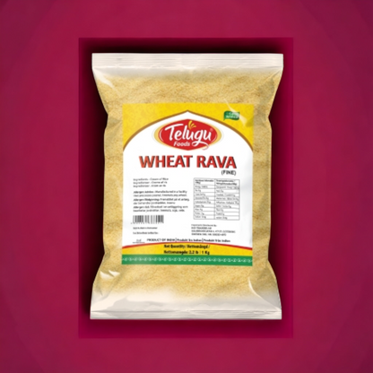 Telugu Wheat Rava Broken Wheat (Coarse) 1kg